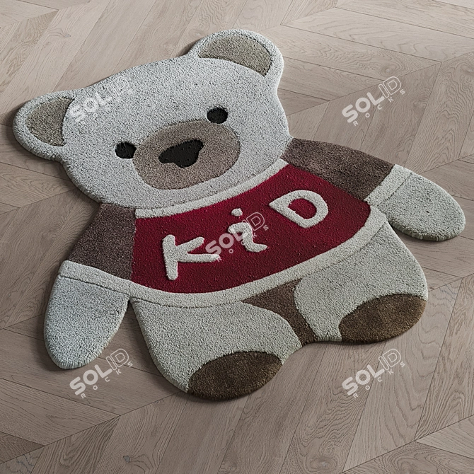 Children's Play Mat 3D model image 4