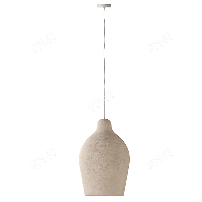 Barrel Pendant Light Collection 3D model image 4