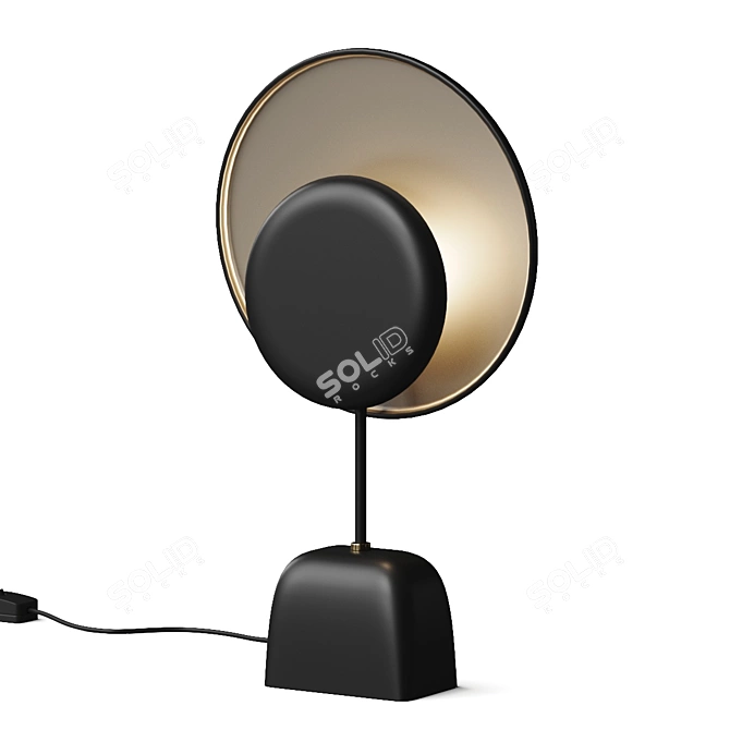 Modern Minimalist Naton Table Lamp 3D model image 1