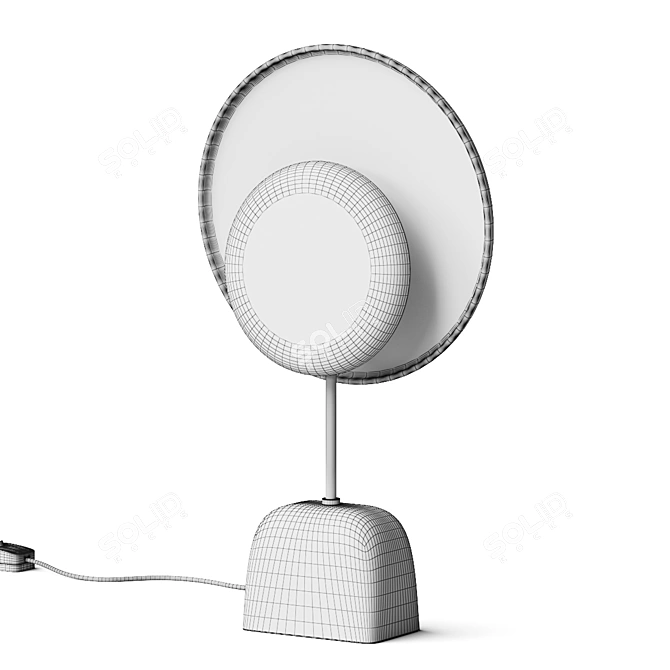 Modern Minimalist Naton Table Lamp 3D model image 2