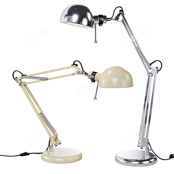 IKEA FORSA Work Lamp 3D model image 6