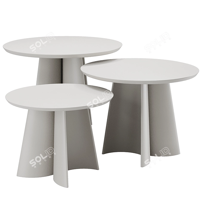 Modern Ginger Coffee Table 2016 3D model image 5