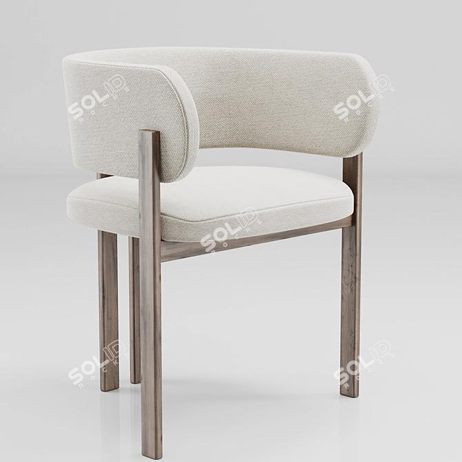 Bay Dining Chair Set 2016 3D model image 3