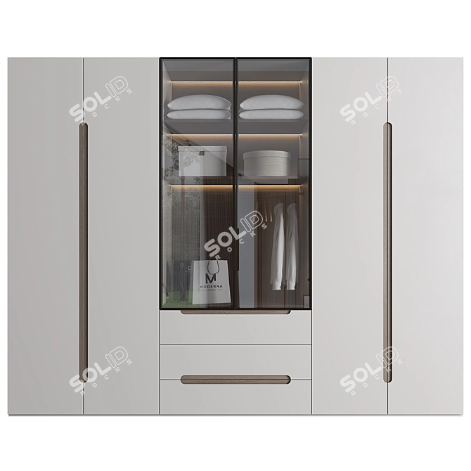 Modular Furniture Set 3D Model 3D model image 1