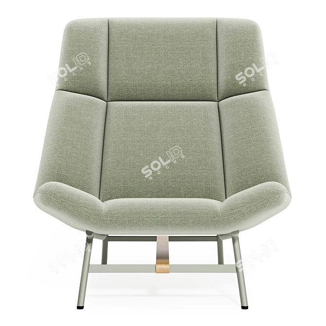 Elegant Modern Artifort Armchair 3D model image 4