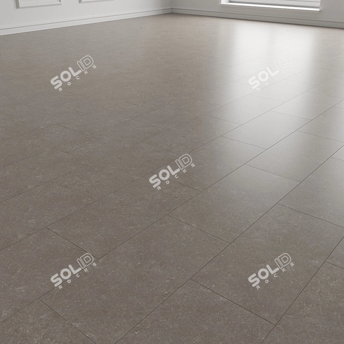 3D Ceramic Floor Tiles Texture 3D model image 2