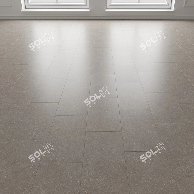 3D Ceramic Floor Tiles Texture 3D model image 3