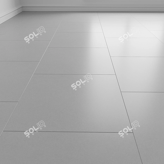 Urban Street Medium Porcelain Tile 3D model image 1