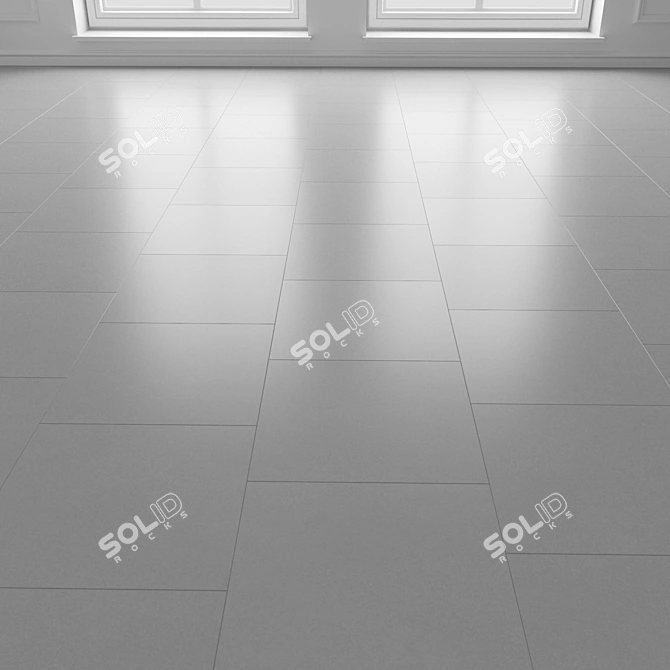 Urban Street Medium Porcelain Tile 3D model image 2