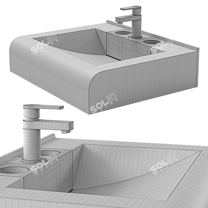 Stella Polar Korini Sink Model 3D model image 3