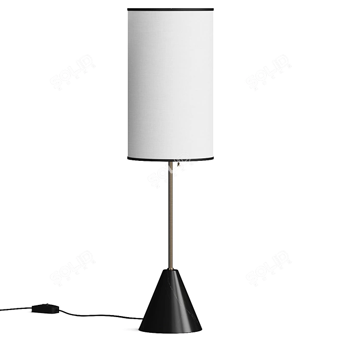 Modern Sophonie Table Lamp, Multifunctional 3D model image 1