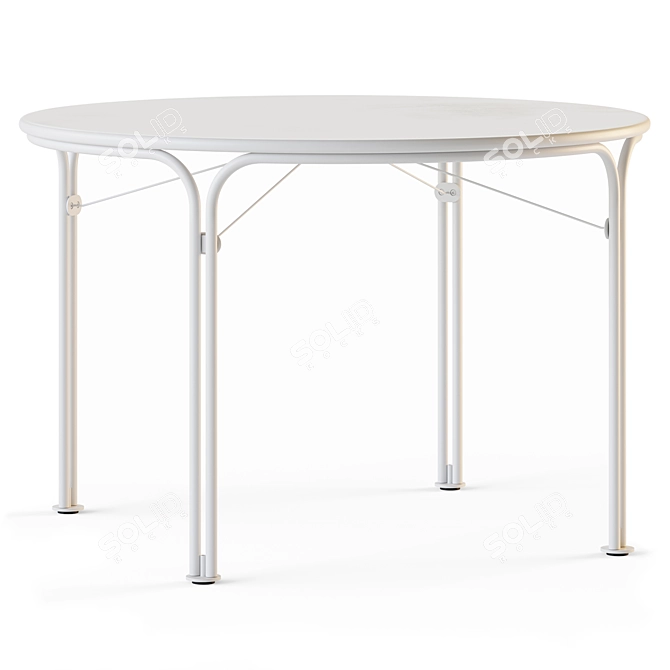 Modern Thorvald Dining Table Ensemble 3D model image 7