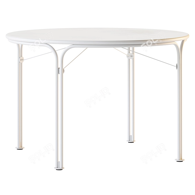 Modern Thorvald Dining Table Ensemble 3D model image 11