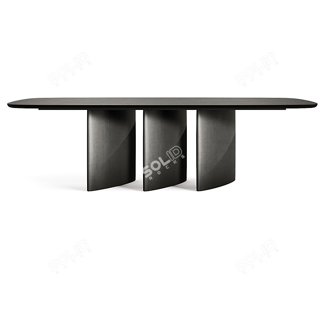 Bonaldo Louver Wood Table | 3D Model 3D model image 3