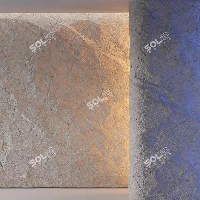 Seamless Decor Material Texture Pack 3D model image 2