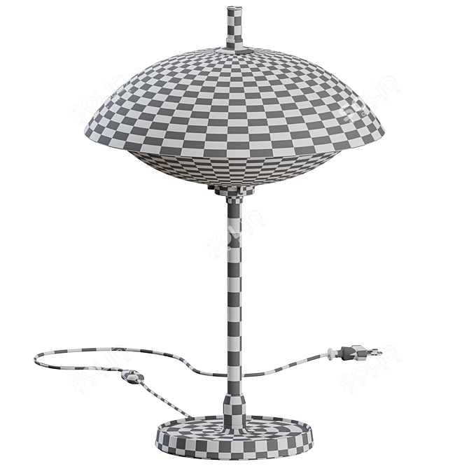  Modern CLAM Table Lamp Fritz Hansen 3D model image 3