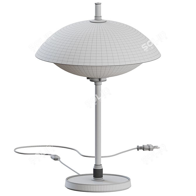  Modern CLAM Table Lamp Fritz Hansen 3D model image 4