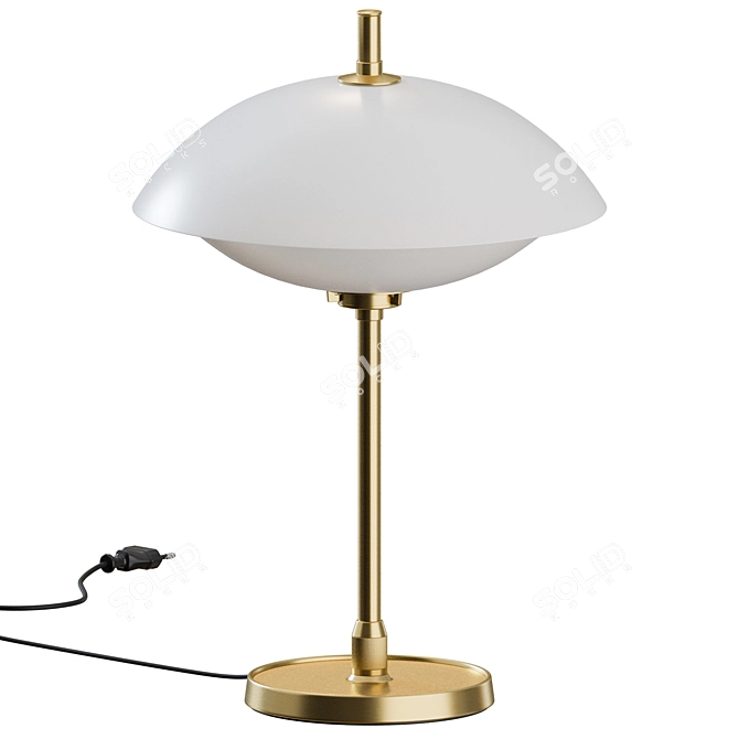  Modern CLAM Table Lamp Fritz Hansen 3D model image 7