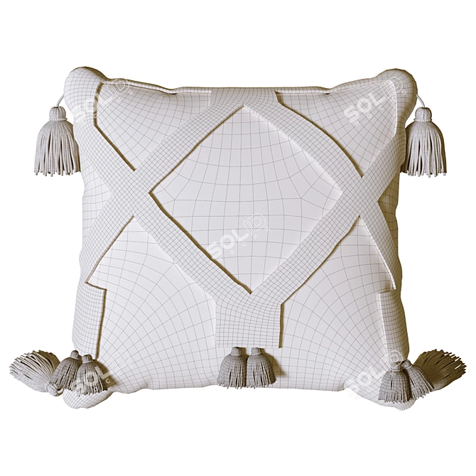 Luxury 3D Pillow Model Corona 3D model image 2