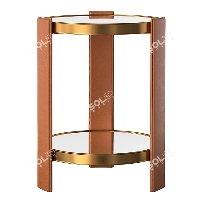 Ralph Lauren Dalton Side Tables 3D model image 2