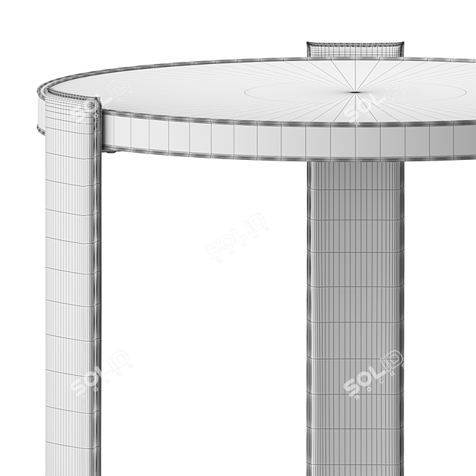 Ralph Lauren Dalton Side Tables 3D model image 5