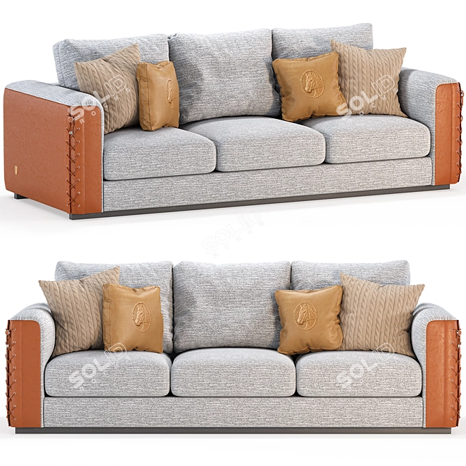 Formitalia Clarissa Sofa Set 3D model image 1