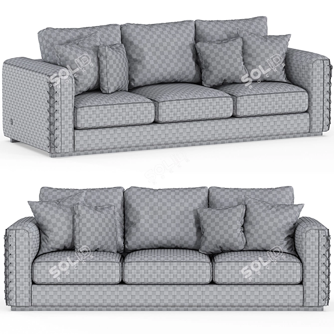 Formitalia Clarissa Sofa Set 3D model image 5