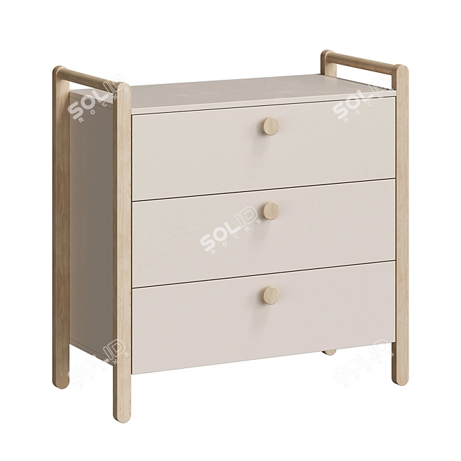 Ruffi Kids Furniture Set 3D model image 3