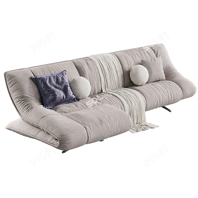 Koinor Mellow Sofa, Contemporary Design 3D model image 2