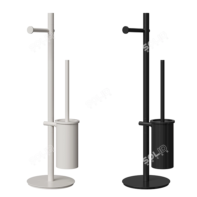 Nobili Zen Floor Stand 3D model image 1