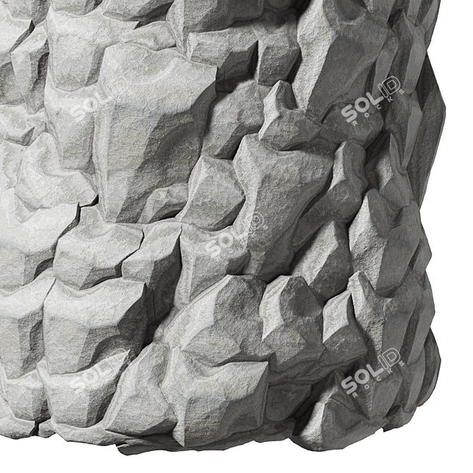  Seamless Rock Material Pack 3D model image 5