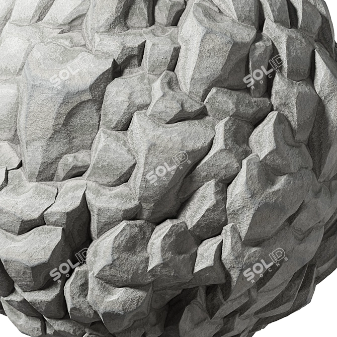  Seamless Rock Material Pack 3D model image 6