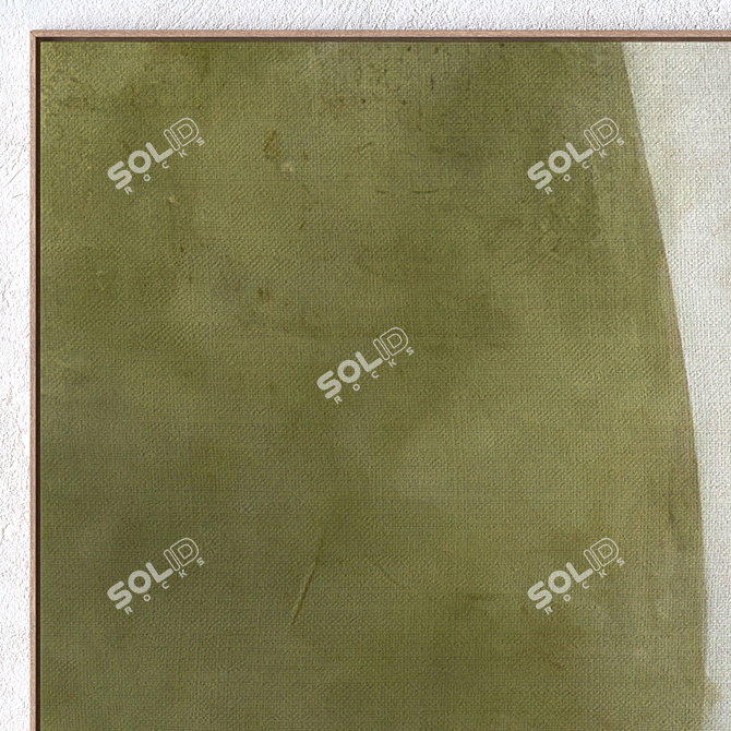 Wall Painting Set with Textures 3D model image 3