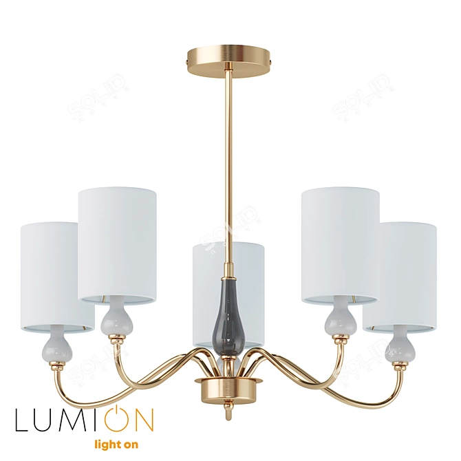 Modern Pendant Light Fixture Lumion 3D model image 2