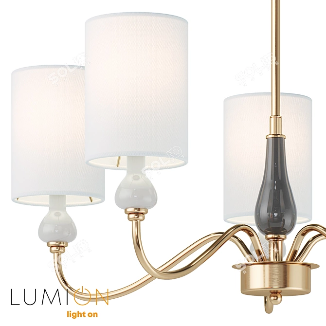 Modern Pendant Light Fixture Lumion 3D model image 3