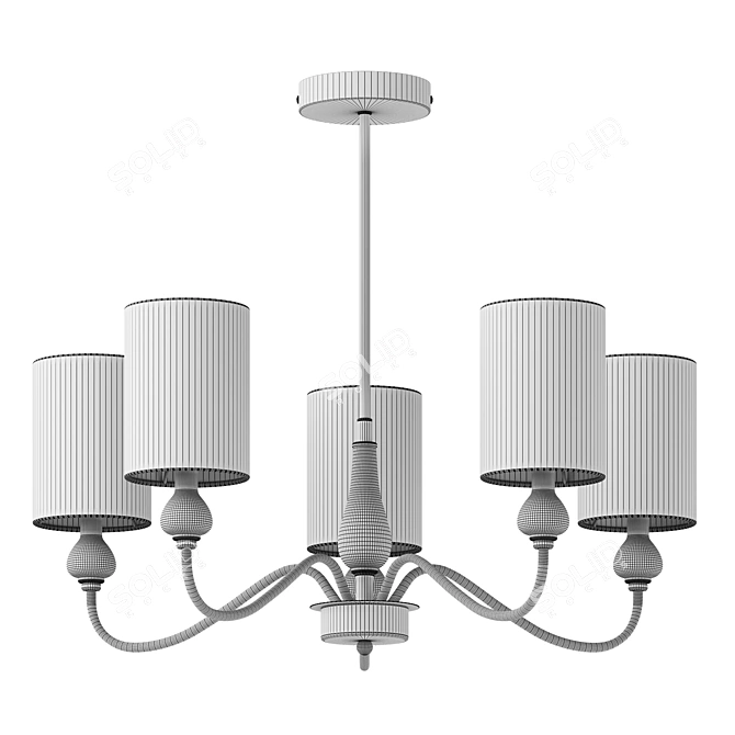 Modern Pendant Light Fixture Lumion 3D model image 4