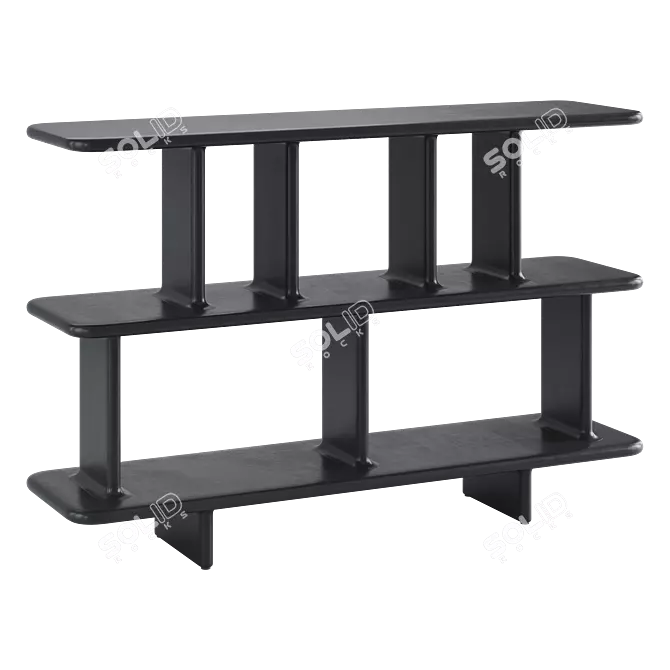 Vintage-inspired Archivo JH44 Chair 3D model image 3