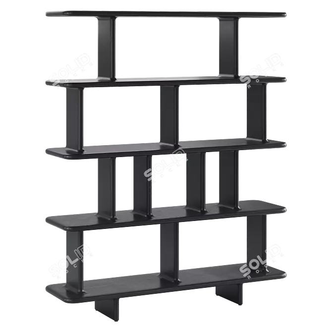 Contemporary Archivo JH45 Chair 3D model image 3