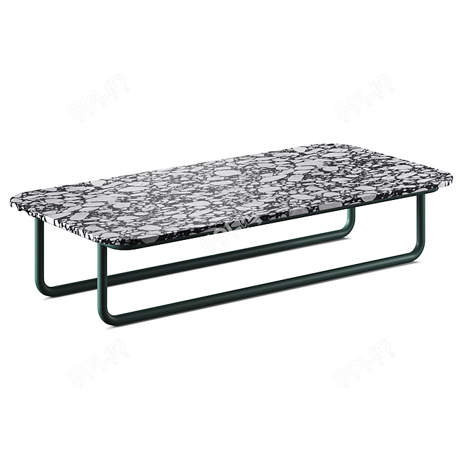 Baxter Arizona Stone Coffee Table 3D model image 2