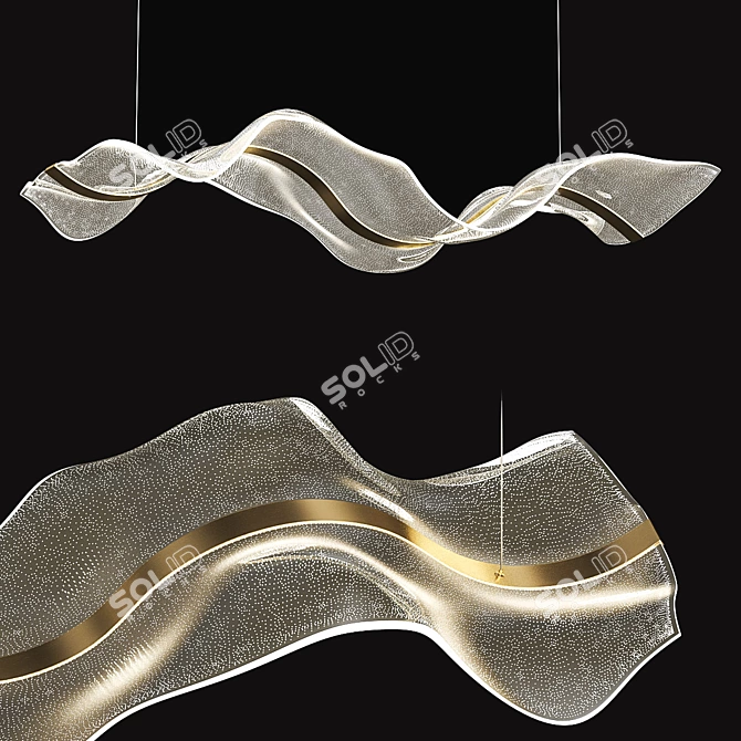 LARSERIC L100 Pendant Light 3D model image 1