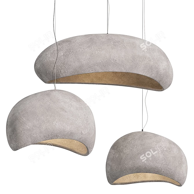 Cloud Pendant Lights Set, 2015 3D model image 2