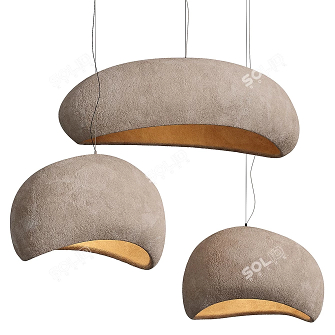 Cloud Pendant Lights Set, 2015 3D model image 3