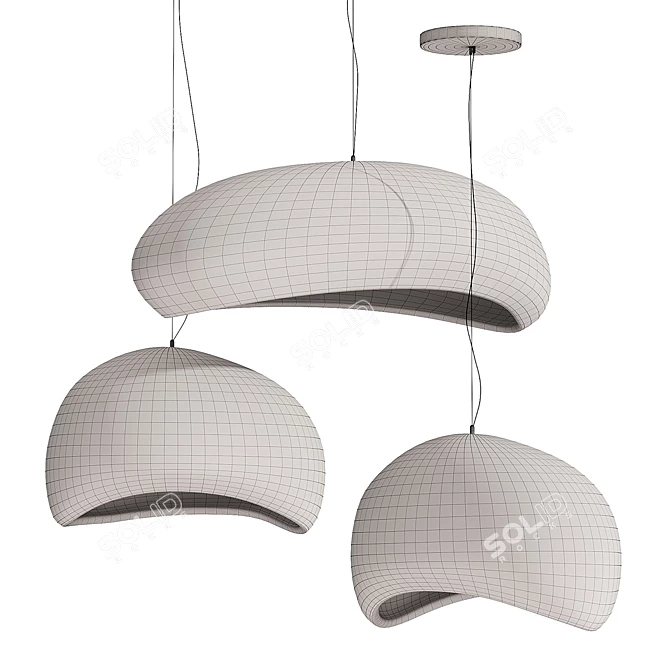 Cloud Pendant Lights Set, 2015 3D model image 6