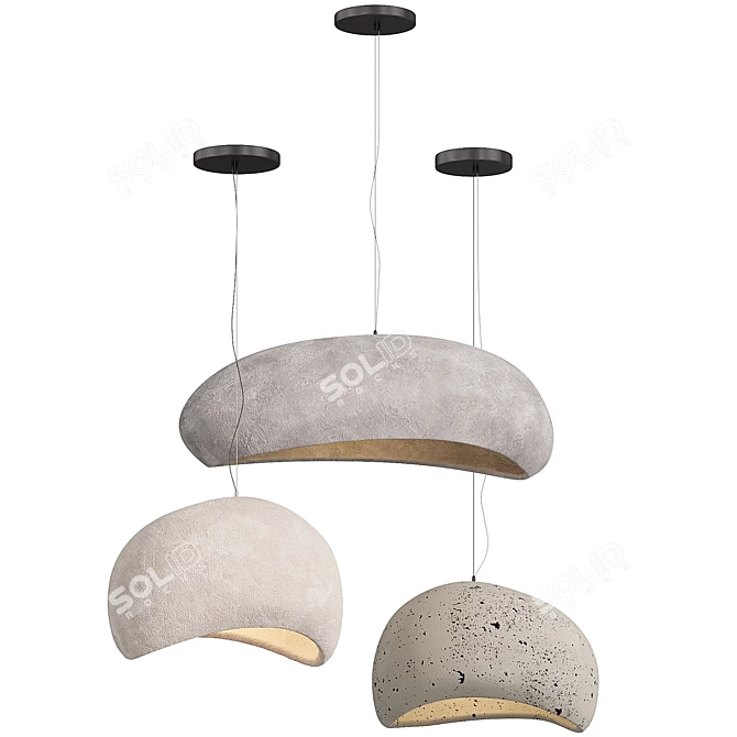 Cloud Pendant Lights Set, 2015 3D model image 9