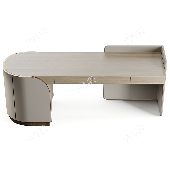 Precise 3D Duna Writing Desk 3D model image 6