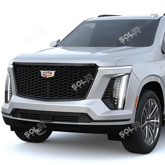 Cadillac Escalade 2025: Luxe Redefined 3D model image 4