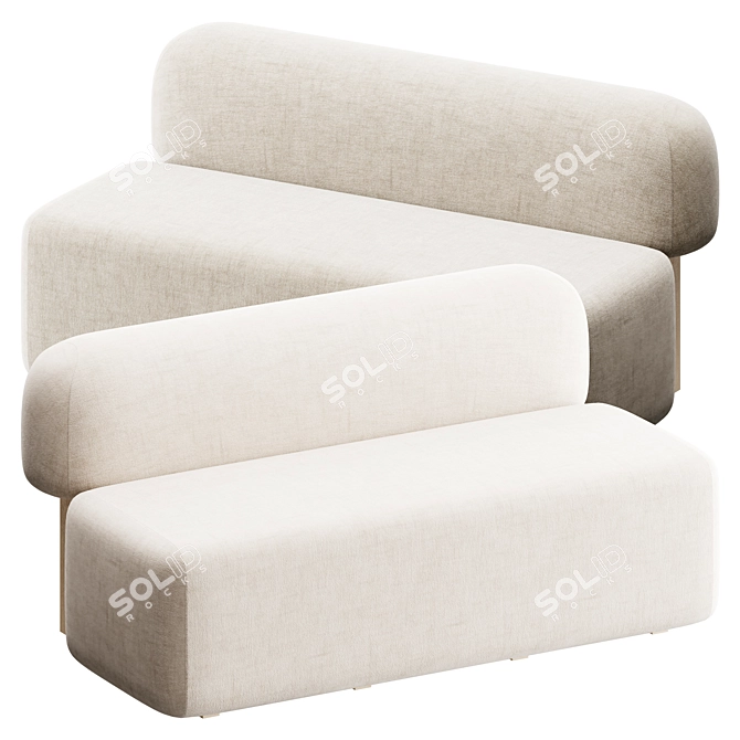 YEMENI Sofa | Modern Elegance 3D model image 1