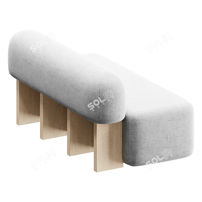 YEMENI Sofa | Modern Elegance 3D model image 4