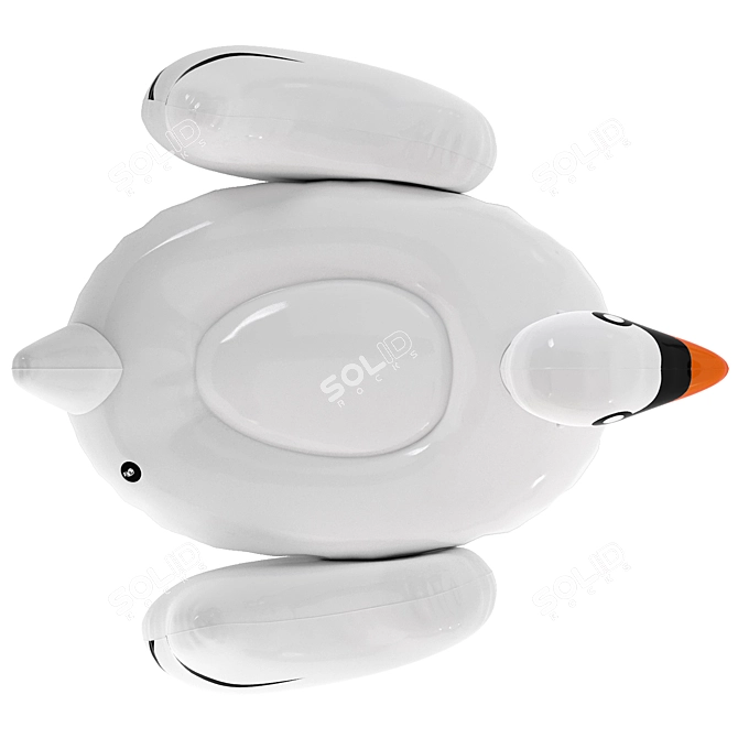 Swimline Giant Swan Pool Float 3D model image 2