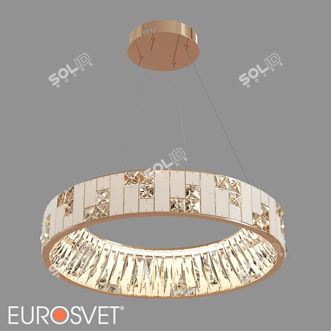 Bogates 90373/1 LED Chandelier Cliff 3D model image 1